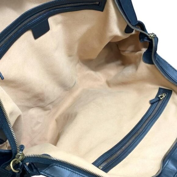 Gucci Tote Handbag Shoulder Taiga Head GG Marmont Patent Leather - Picture 7 of 9